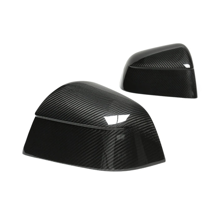 Carbon fiber OEM Style side mirror covers for Tesla Model Y Juniper 2025+