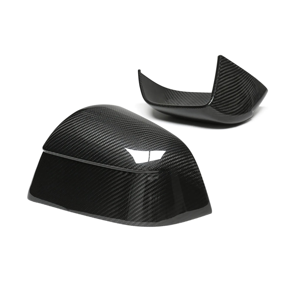 Carbon fiber OEM Style side mirror covers for Tesla Model Y Juniper 2025+