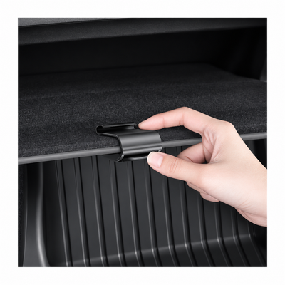 Glove box hook installation for Tesla Model 3 Highland and Model Y Juniper