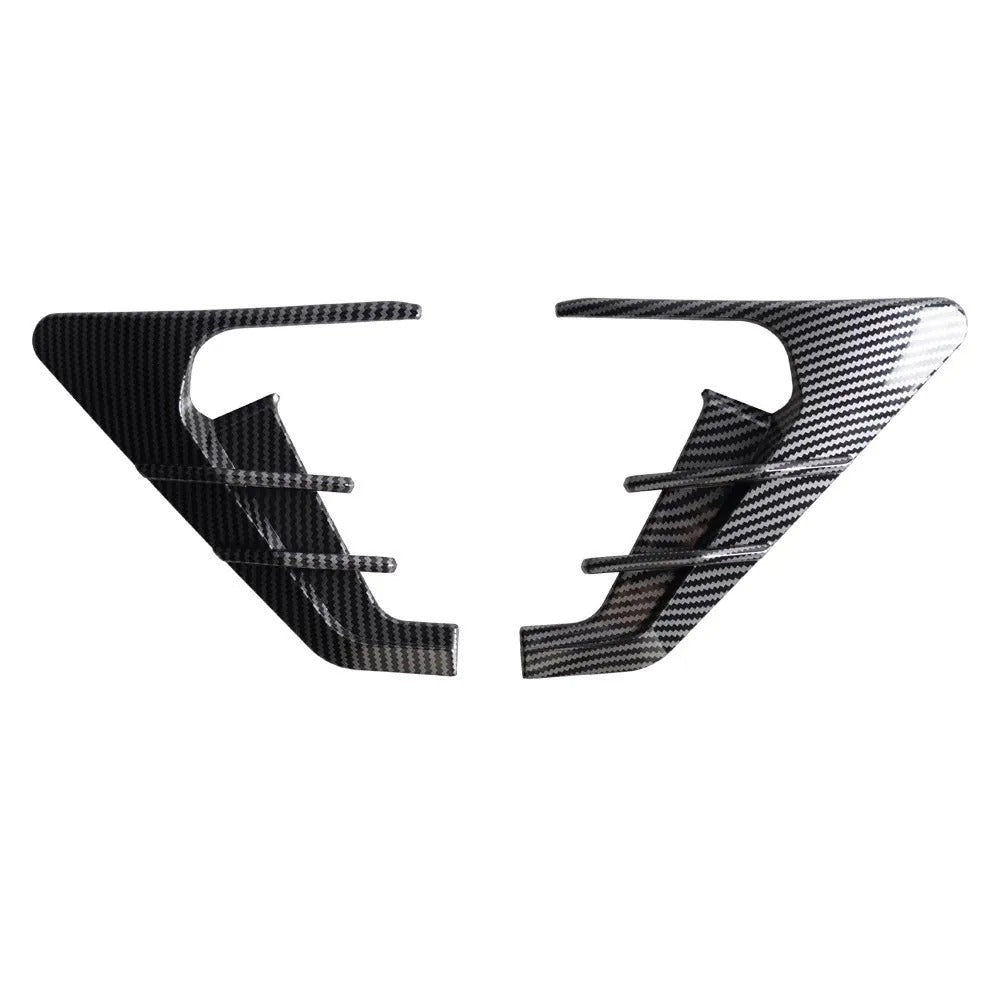 ABS carbon fiber-look side camera flank covers for Tesla Model 3 and Model Y