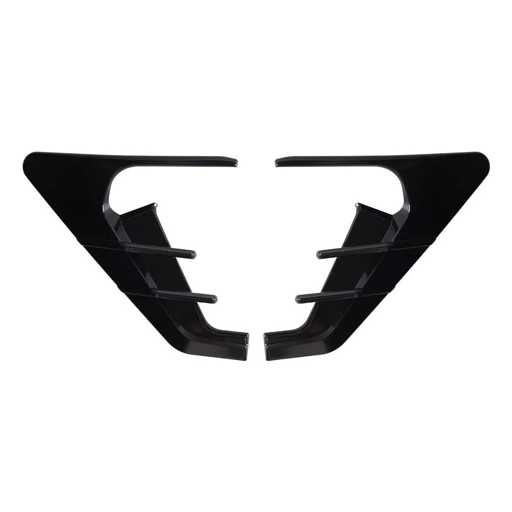 Gloss black side camera flank covers for Tesla Model 3 and Model Y