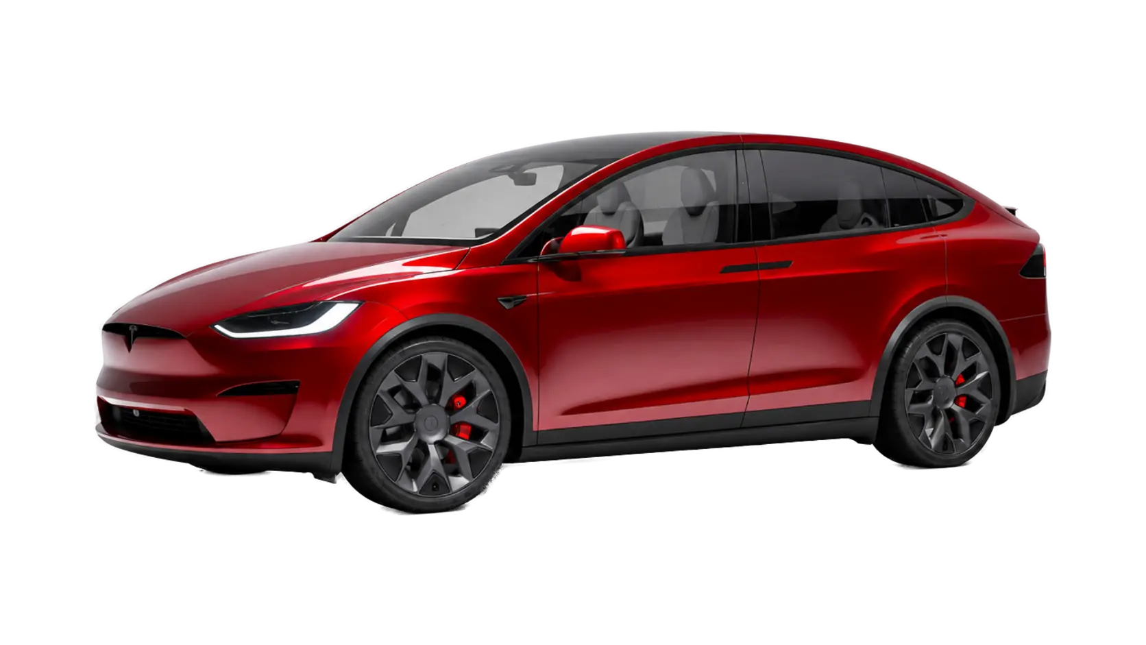 Tesla Model X shown for model-specific ModdedEV products
